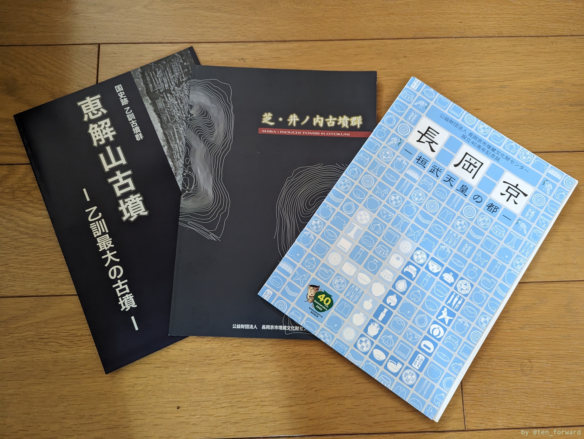 長岡京市埋蔵文化財調査センターでもらえる豪華冊子