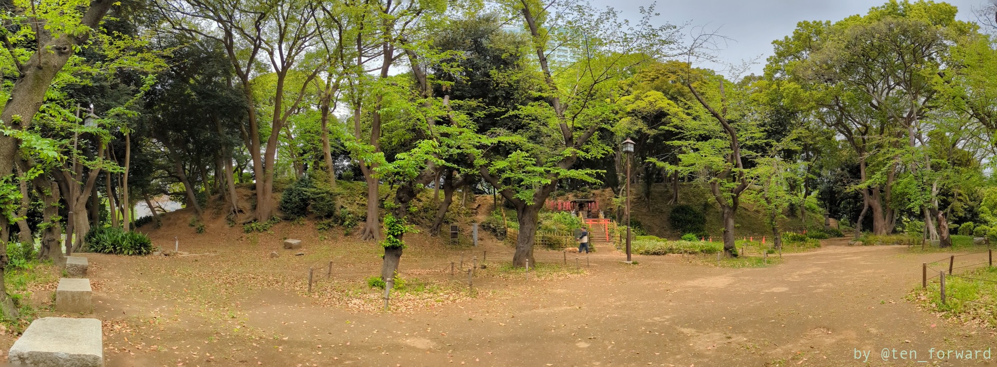 芝丸山古墳全体