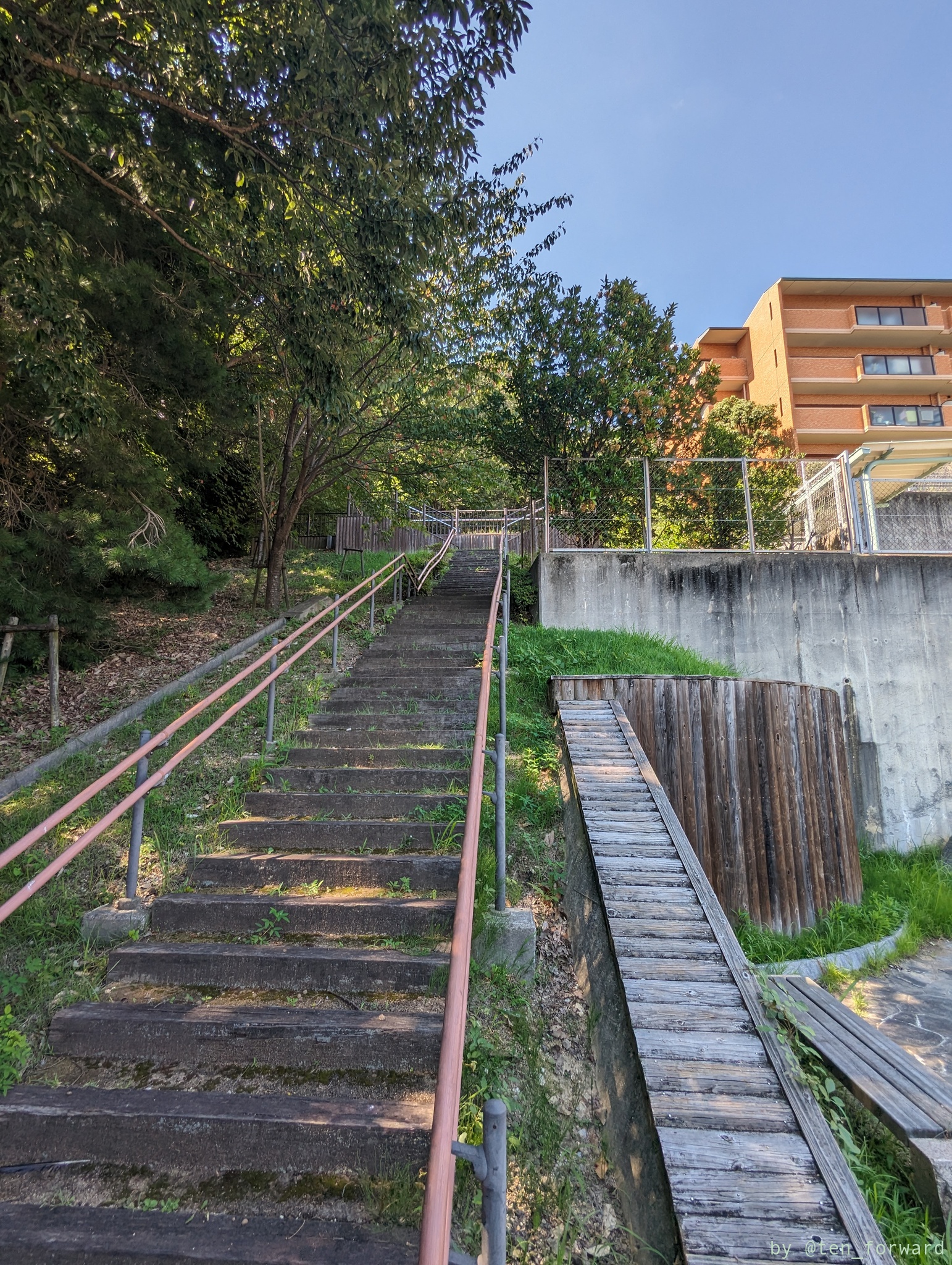 中山荘園公園からのアクセス