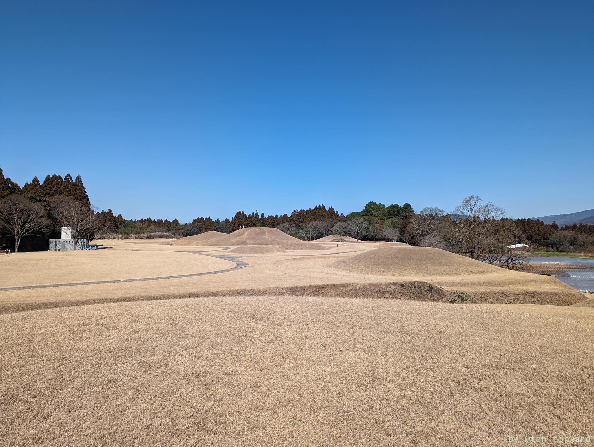 馬不向古墳1,2,3号墳と双子塚古墳