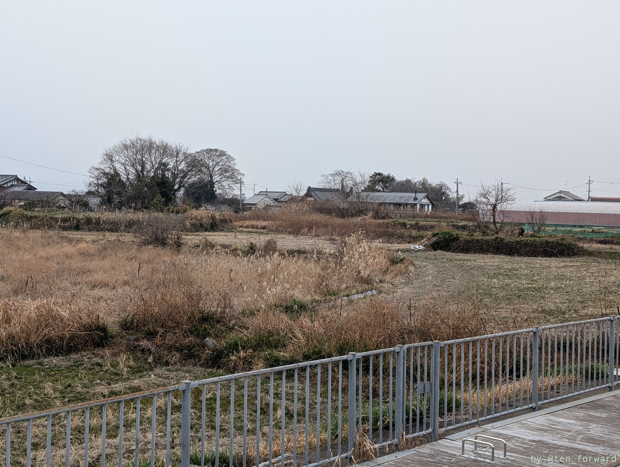 左:ツヅロ塚古墳、右:ツクロ塚古墳