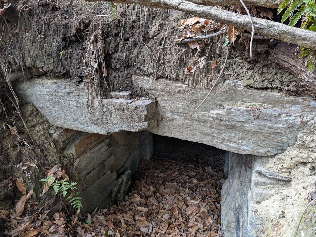 隅田八幡宮古墳開口部