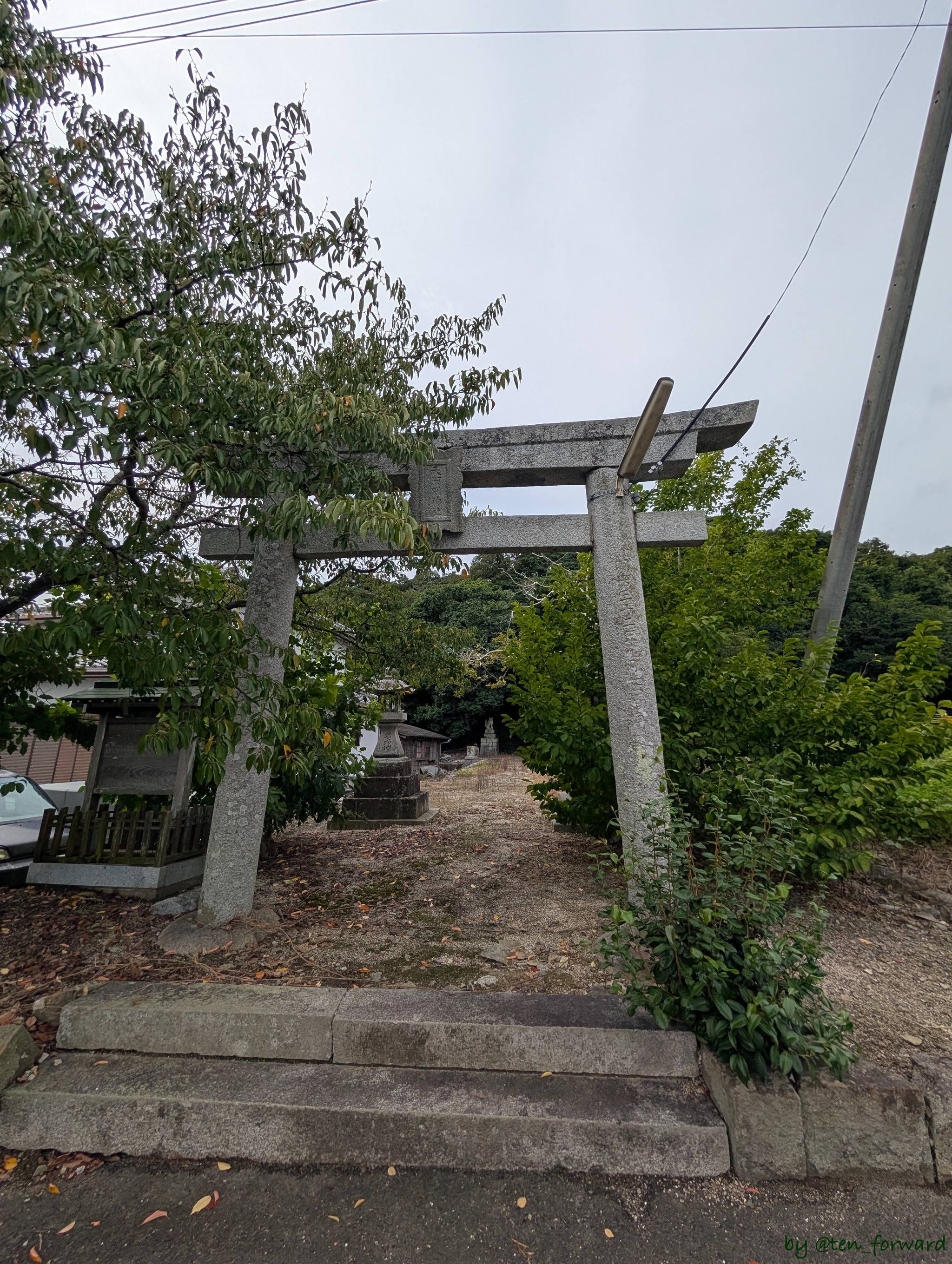 天河別神社鳥居
