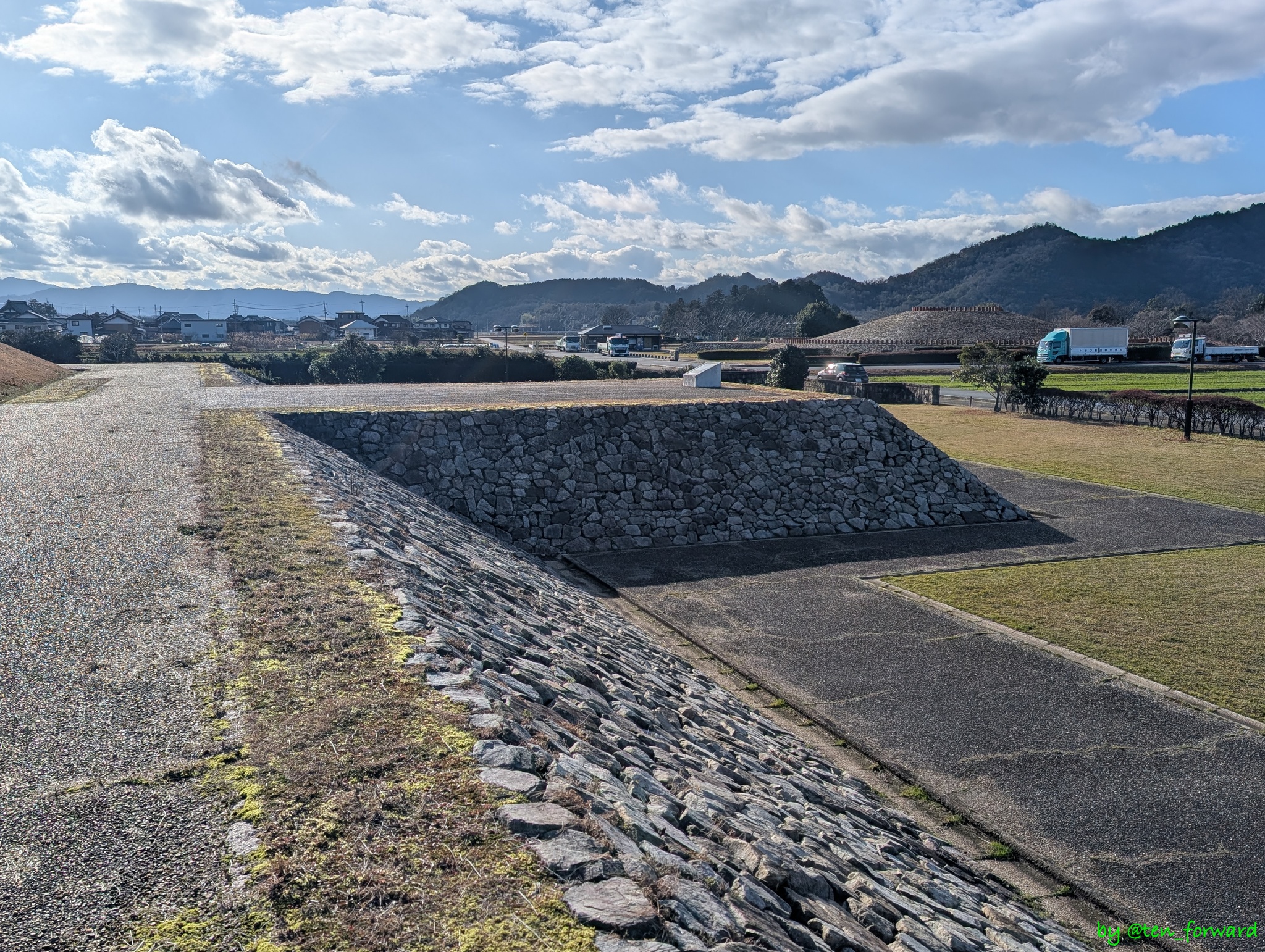 天乞山古墳（北西側造出）
