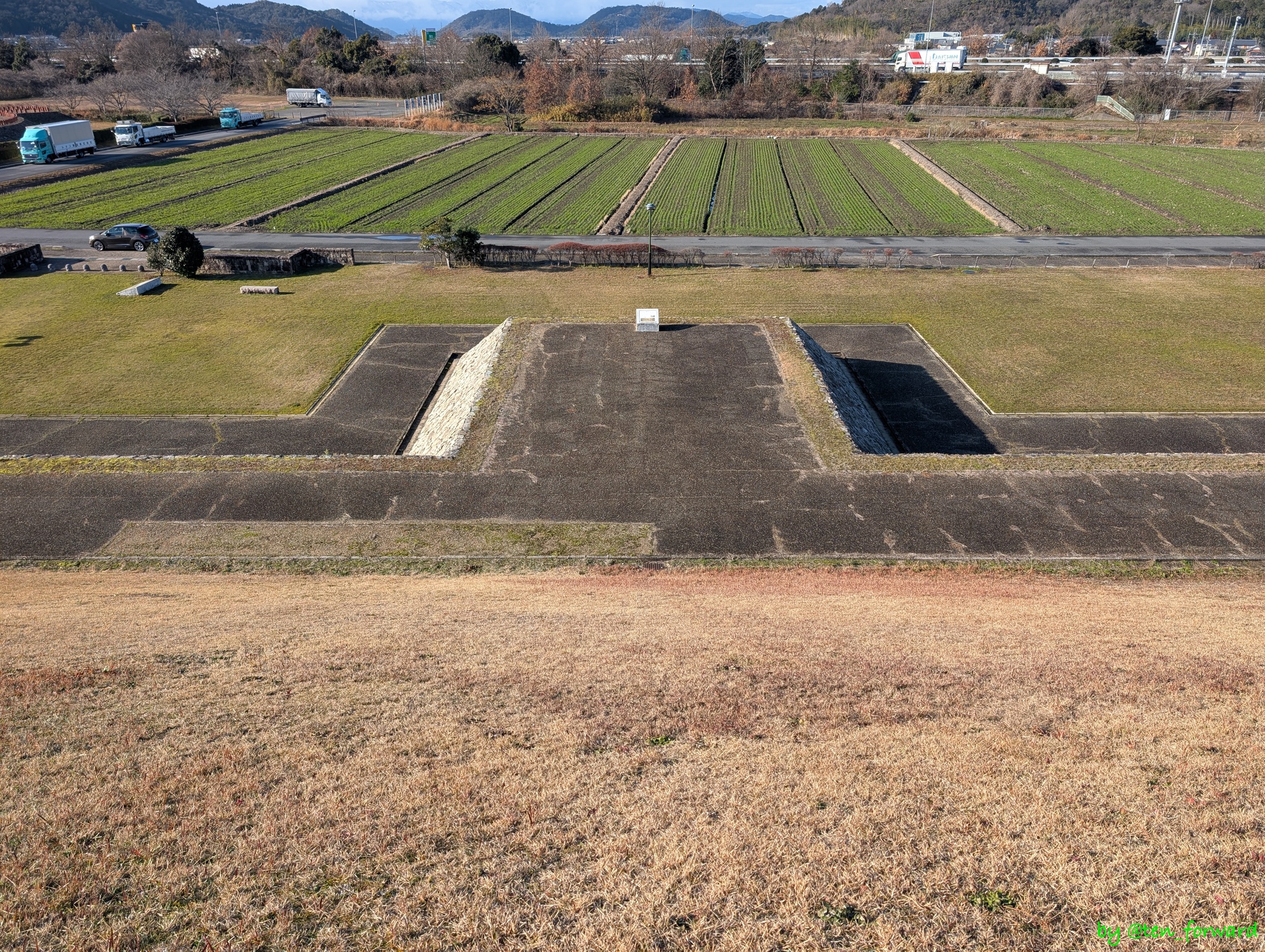 天乞山古墳(北西側造出)
