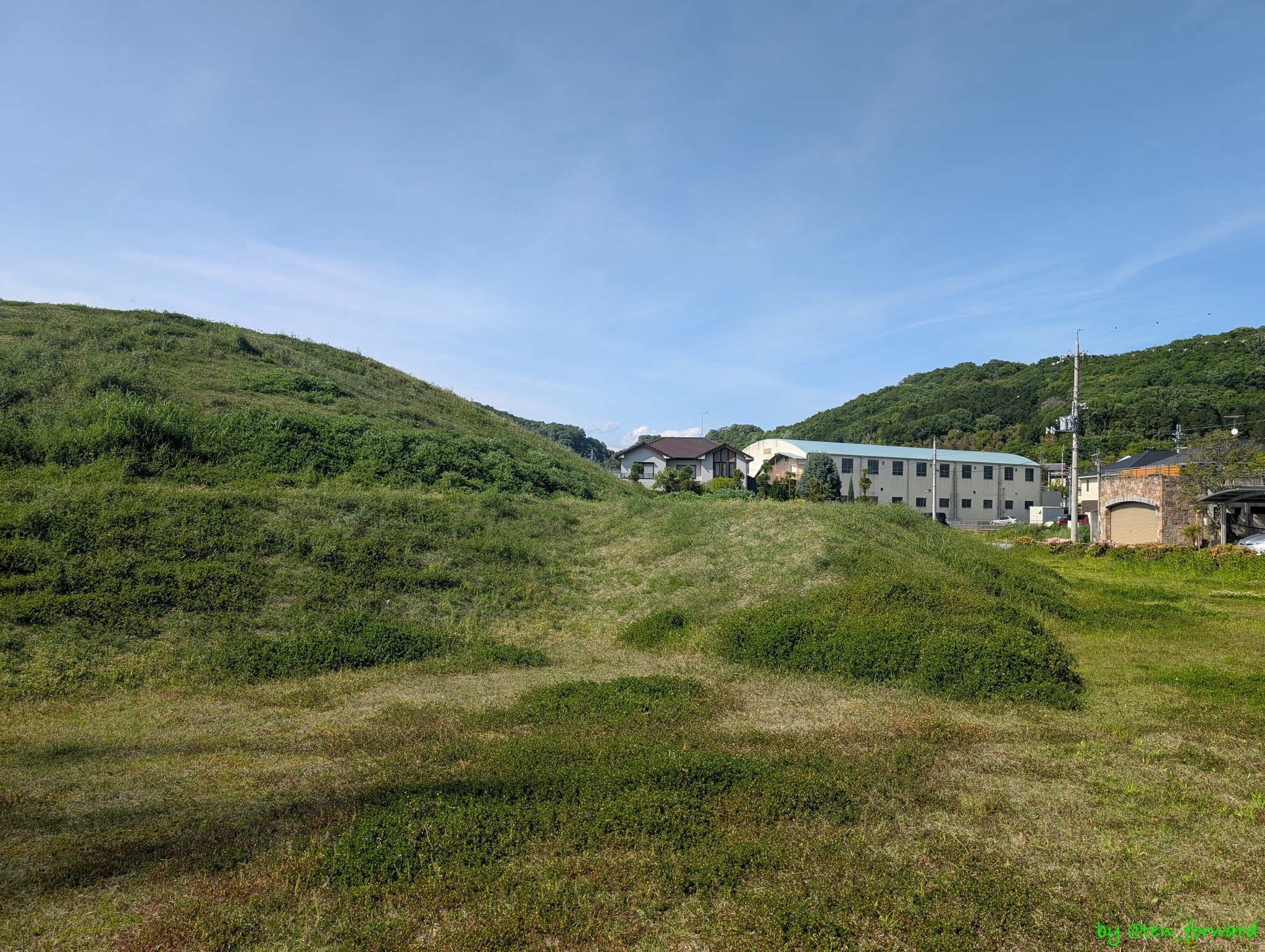 笹塚古墳前方部