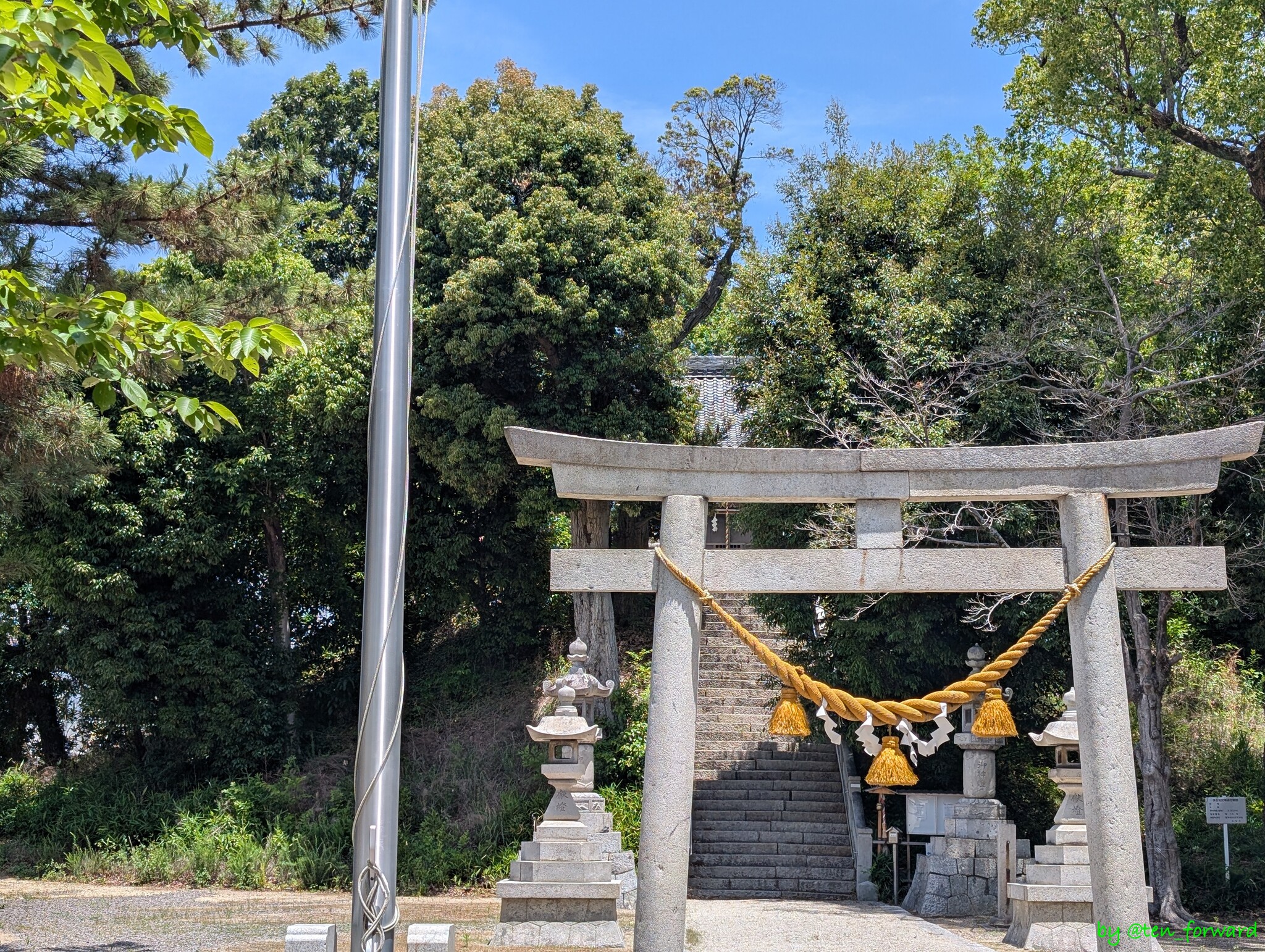姫小川古墳後円部