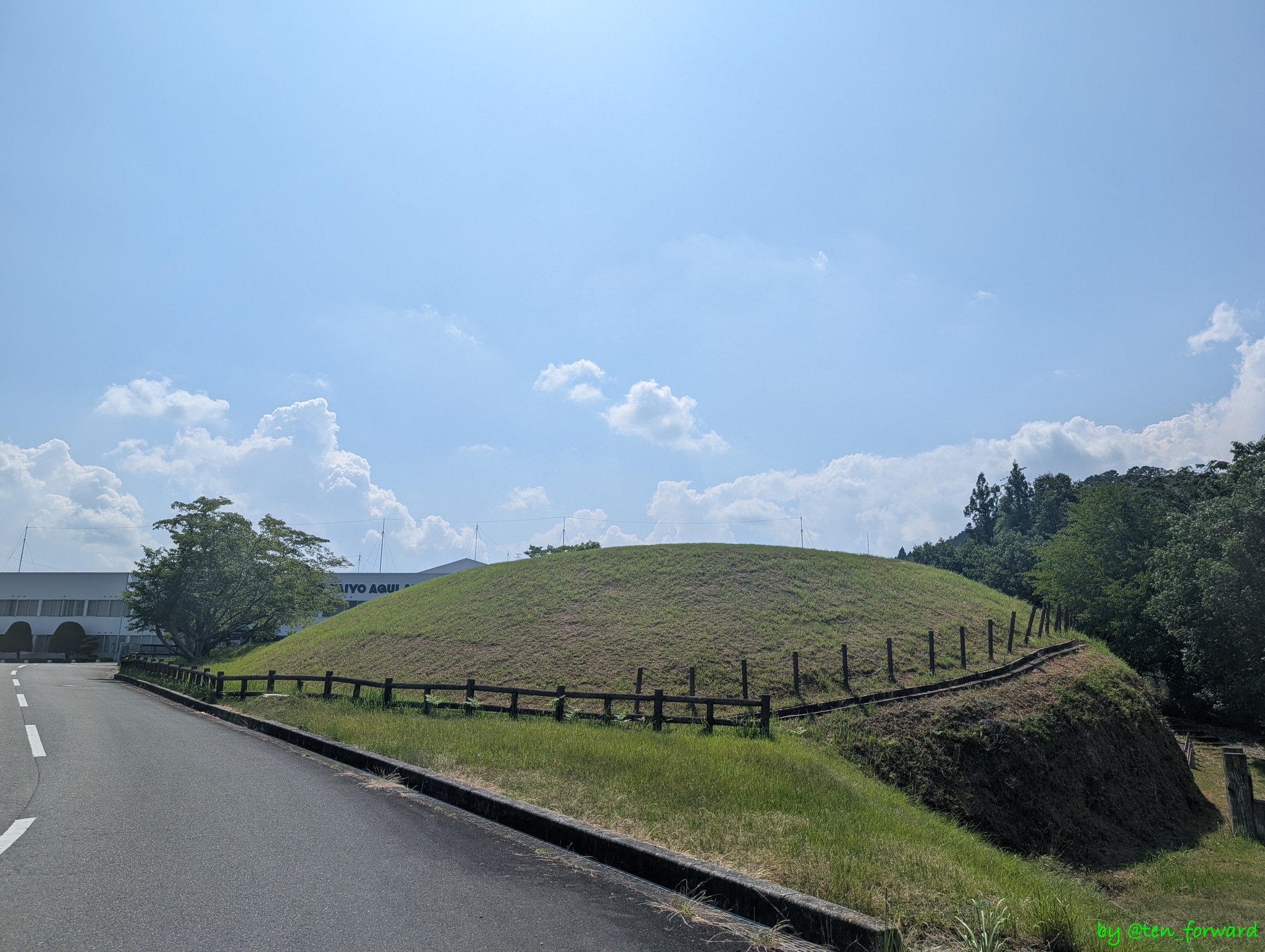 園部黒田古墳後円部